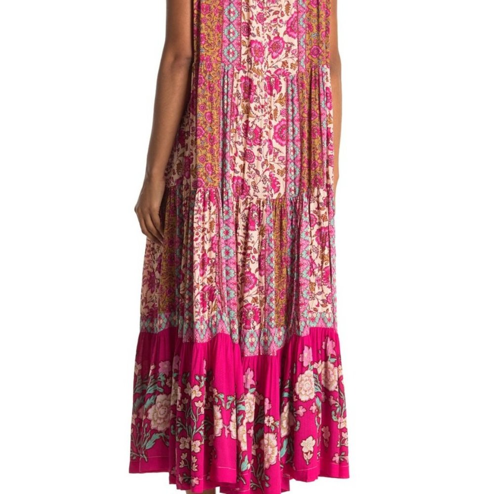 💖HP Free People Dress Boho very Roomy LIKE NEW - Picture 2 of 2